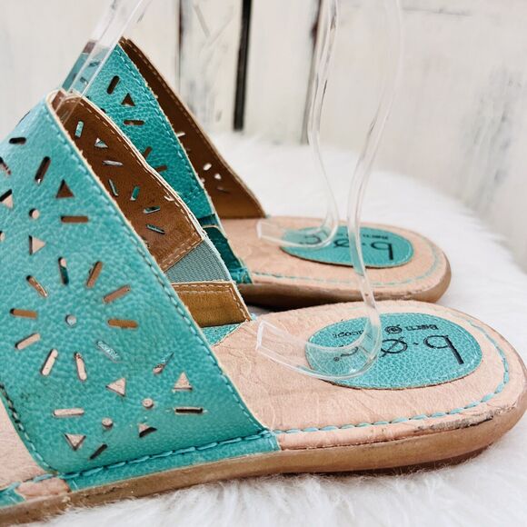 Born Teal Women's Sandals - Picture 3 of 8